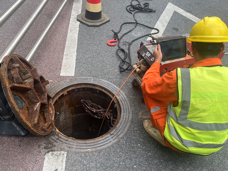 漆桥市政管道内窥检测